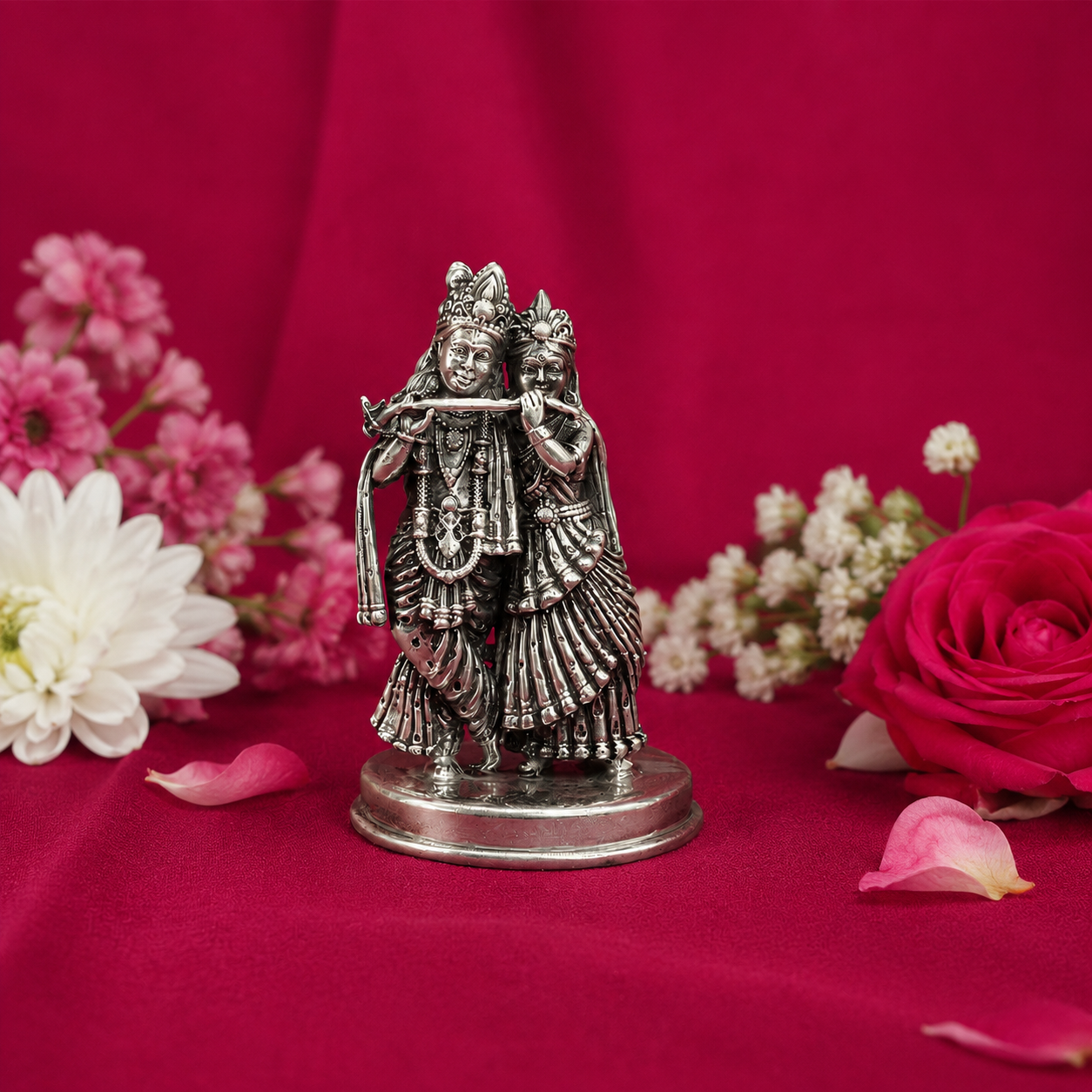 Divine Radha Krishna Idol preview