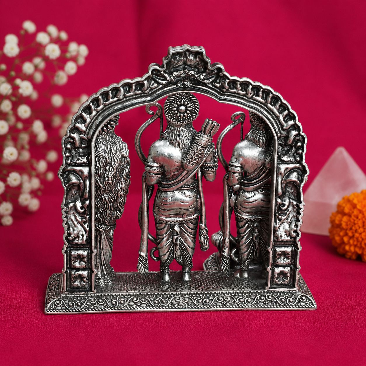 Ram Darbar Idol – 925 Sterling Silver – OYA by Gemkara view 4