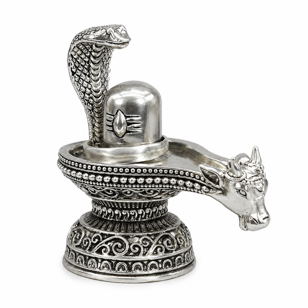 Mahadev Shivling – 925 Sterling Silver – OYA by Gemkara view 4