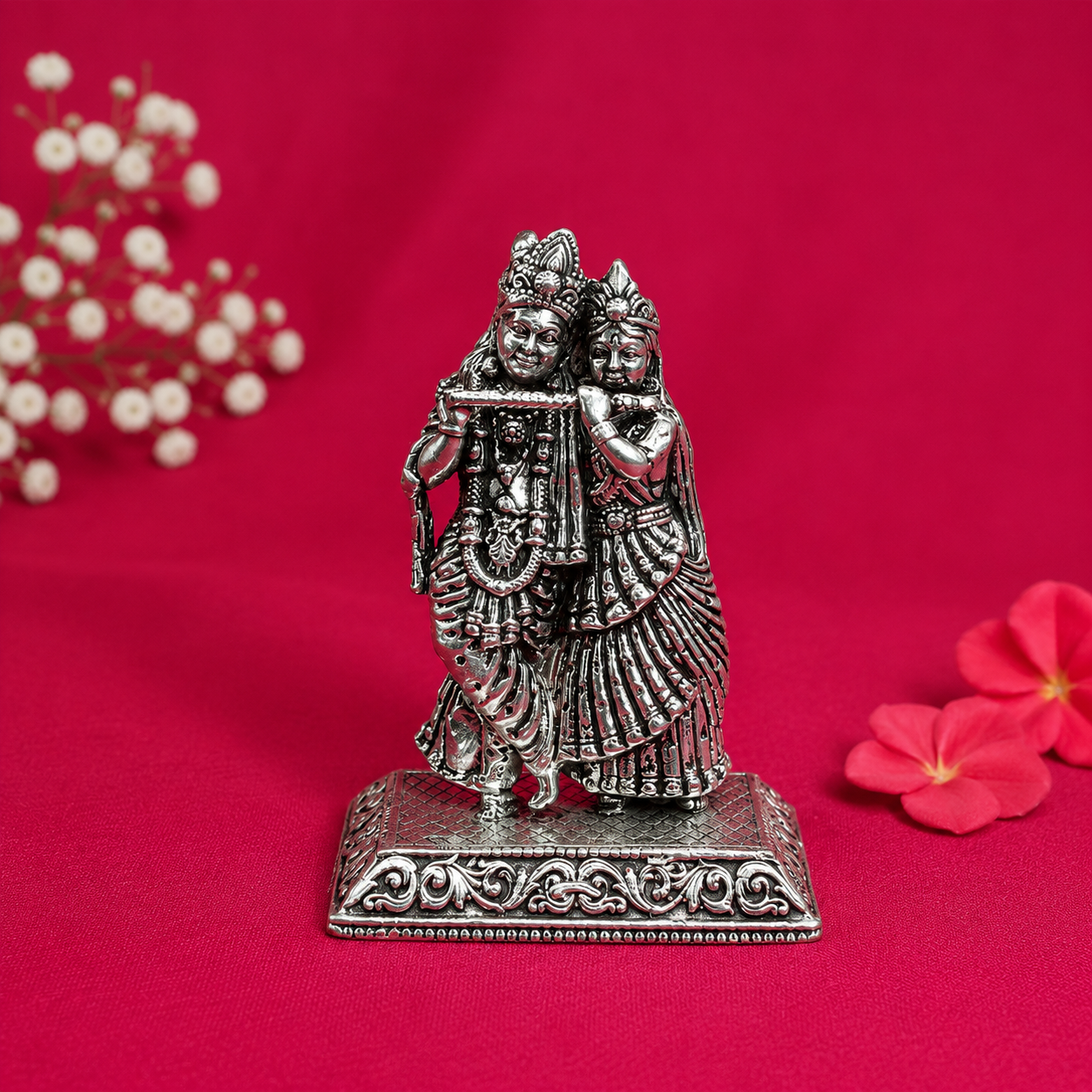 Divine Radha Krishna Idol preview