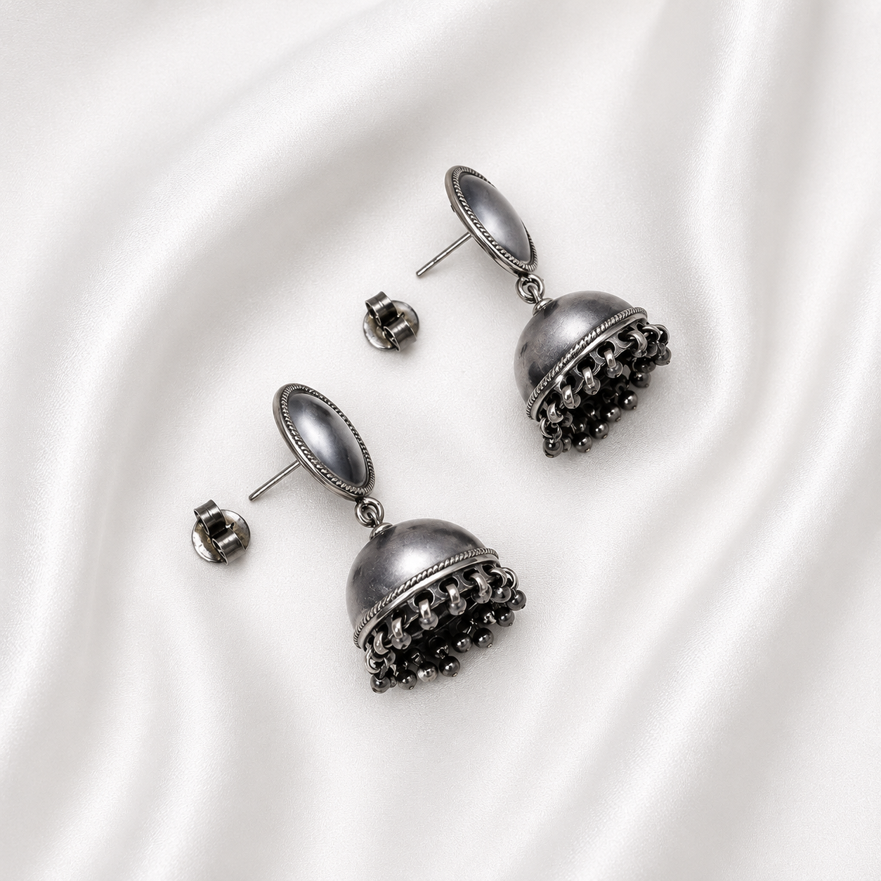 Tamira Jhumka – 925 Sterling Silver – OYA by Gemkara view 4