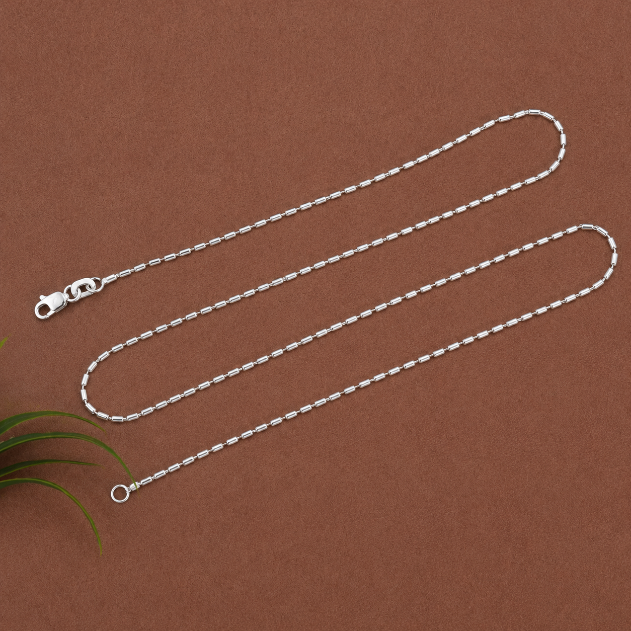 Classic Paperclip Chain – 925 Sterling Silver – OYA by Gemkara view 3
