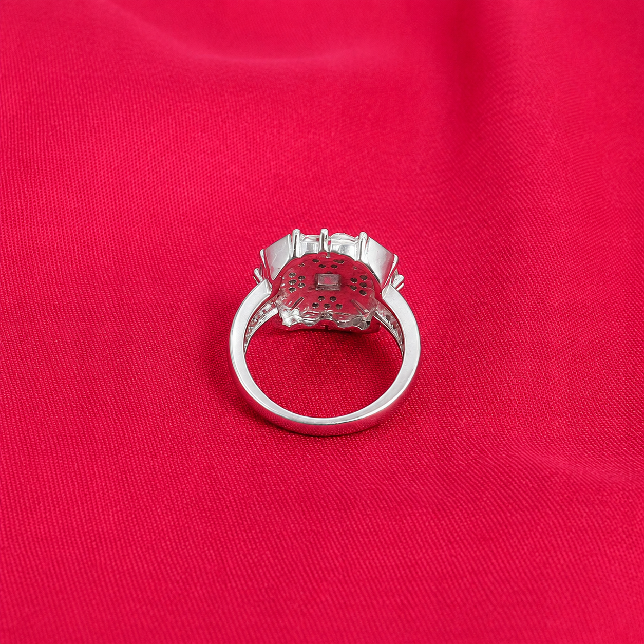 Nova Spark Ring – 925 Sterling Silver – OYA by Gemkara view 3