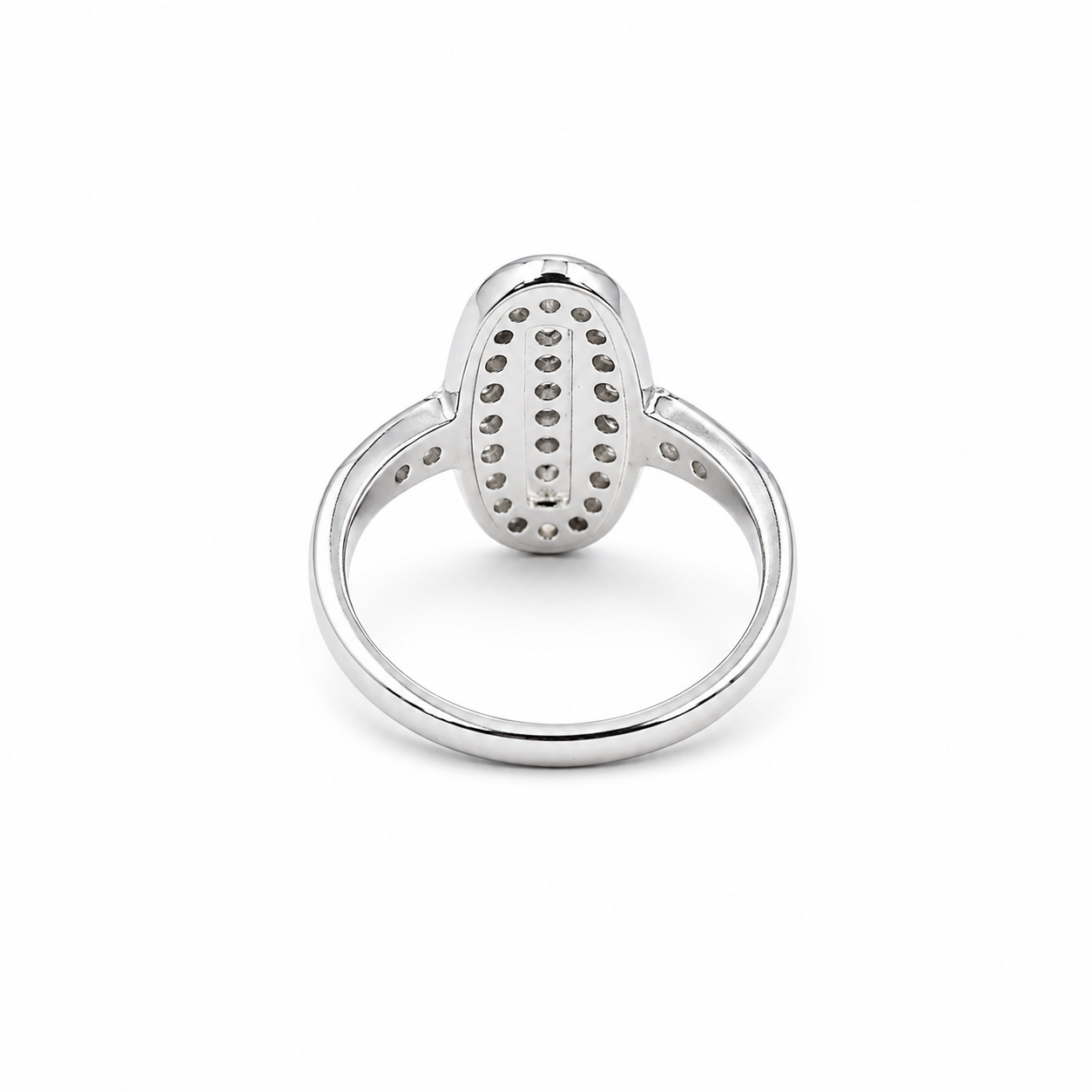 Golden Orbit Ring – 925 Sterling Silver – OYA by Gemkara view 3