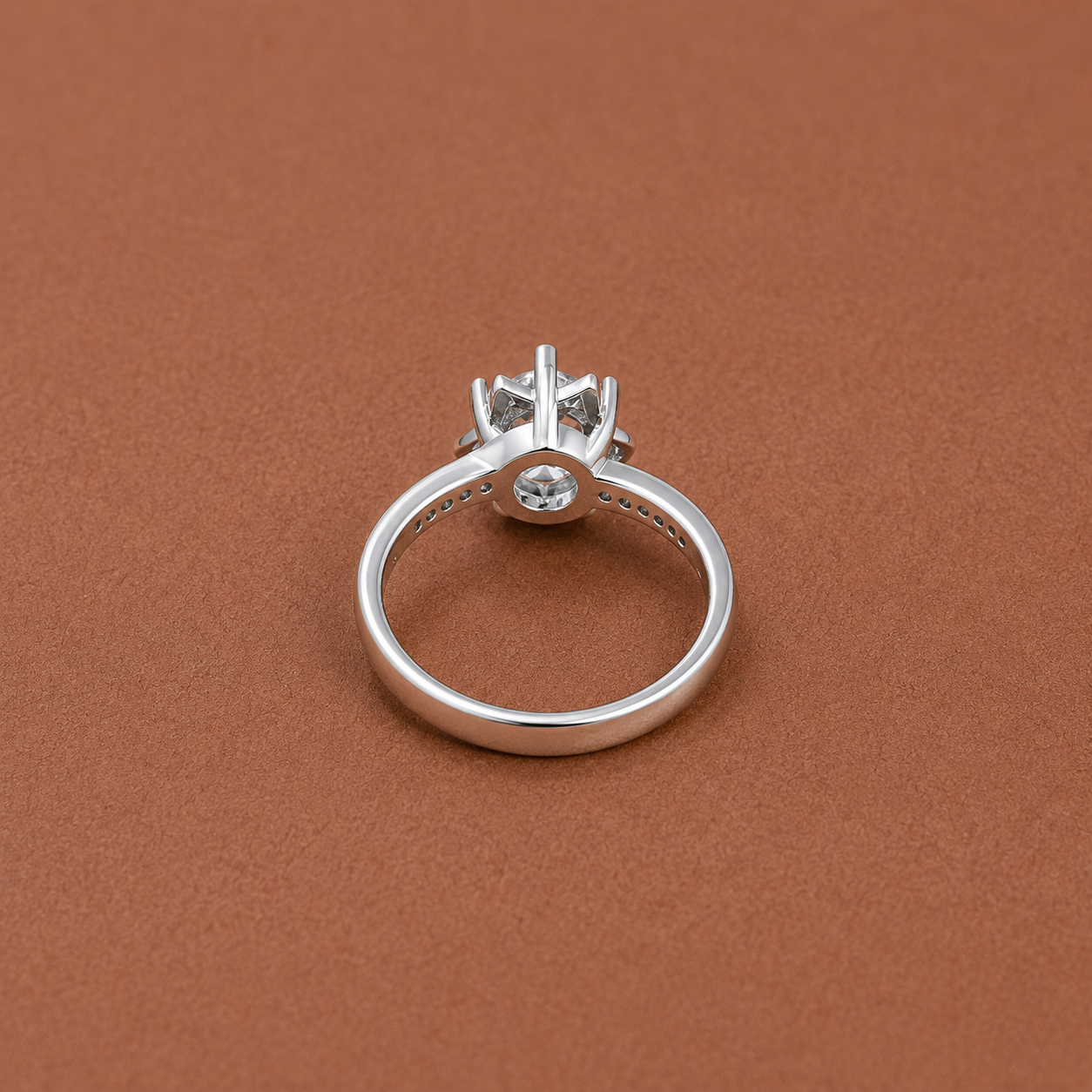 Petal Crown Ring – 925 Sterling Silver – OYA by Gemkara view 2