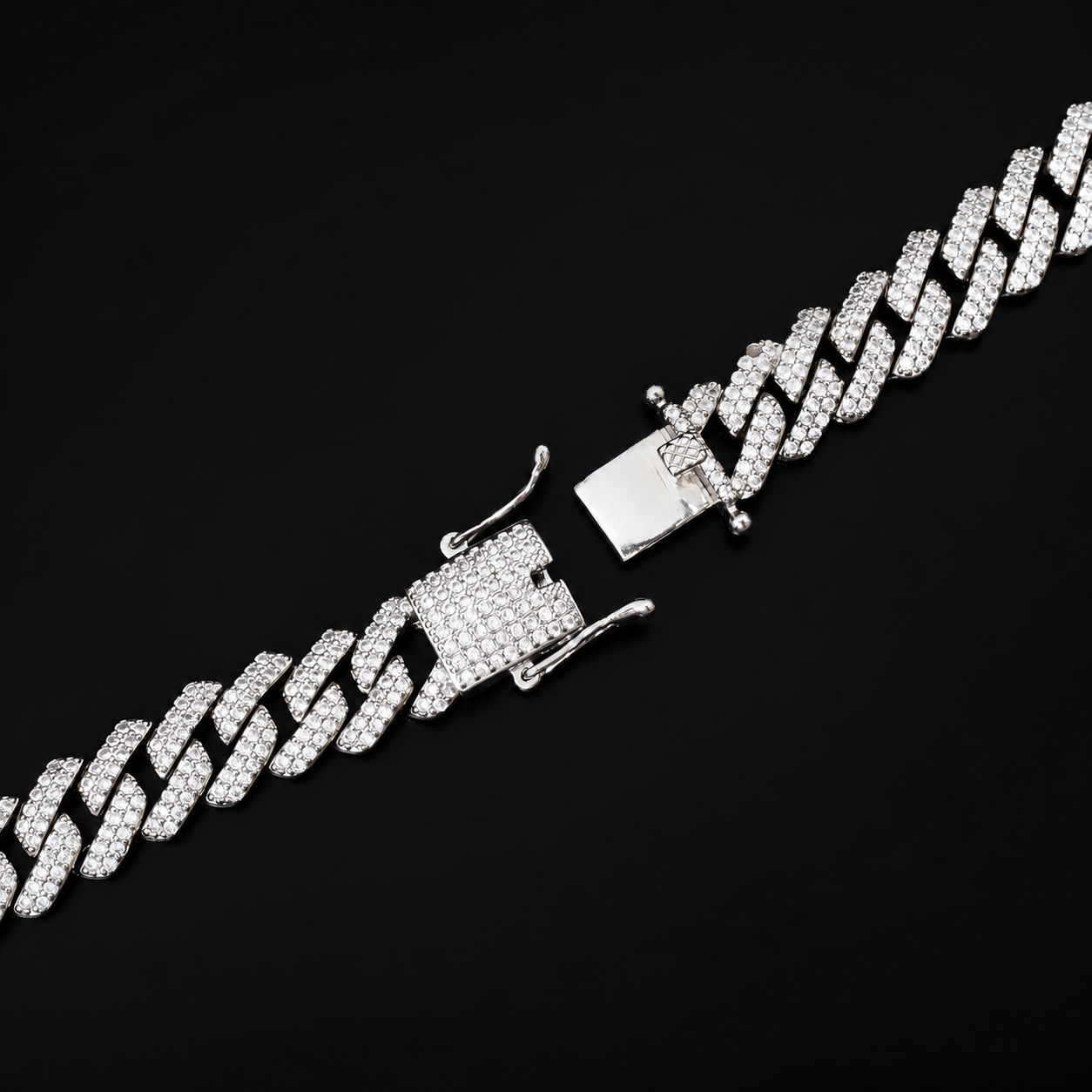 Hardik Pandya Chain – 925 Sterling Silver – OYA by Gemkara view 4