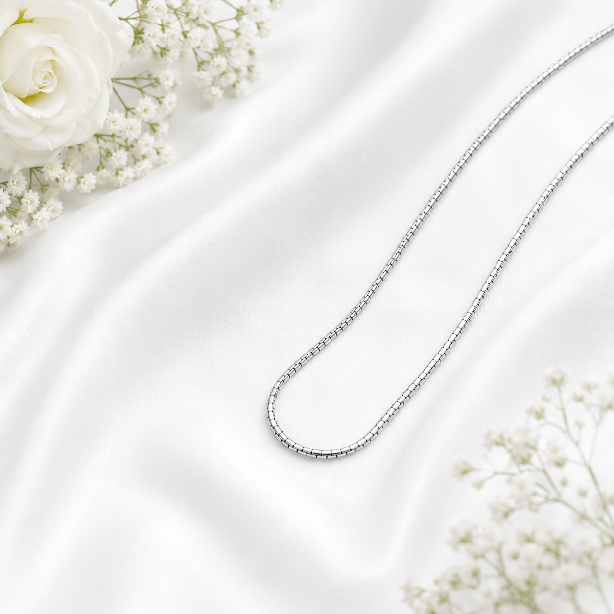 Venetian Chain – 925 Sterling Silver – OYA by Gemkara view 3
