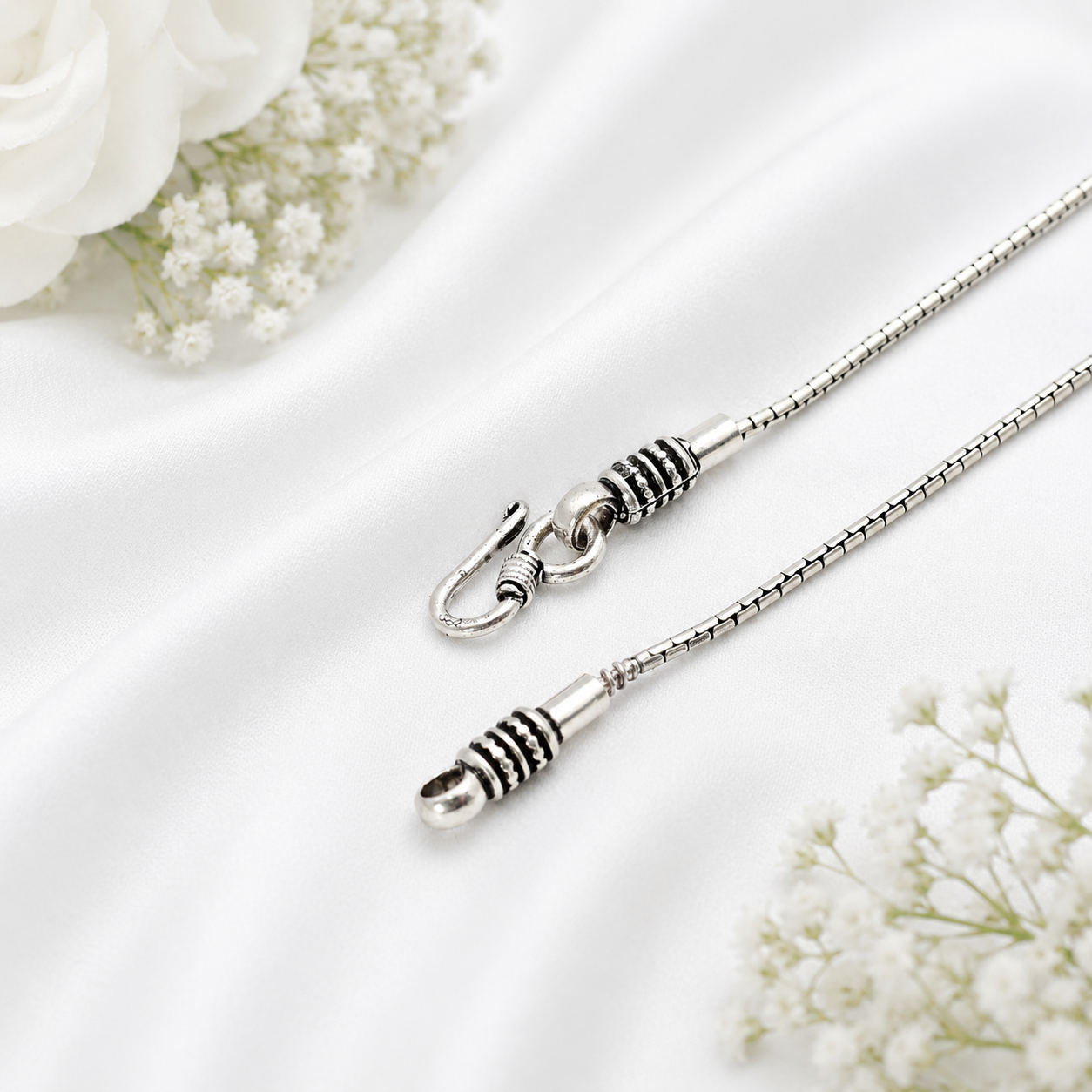 Venetian Chain – 925 Sterling Silver – OYA by Gemkara view 4