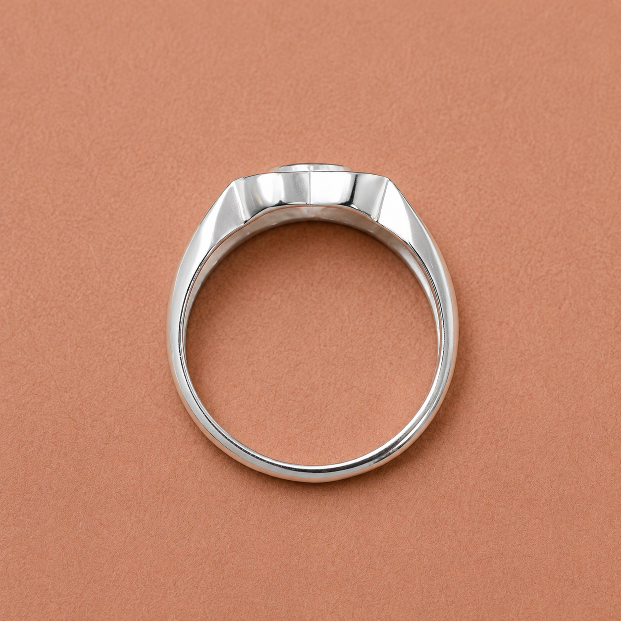 Solitaire Halo Ring view 4