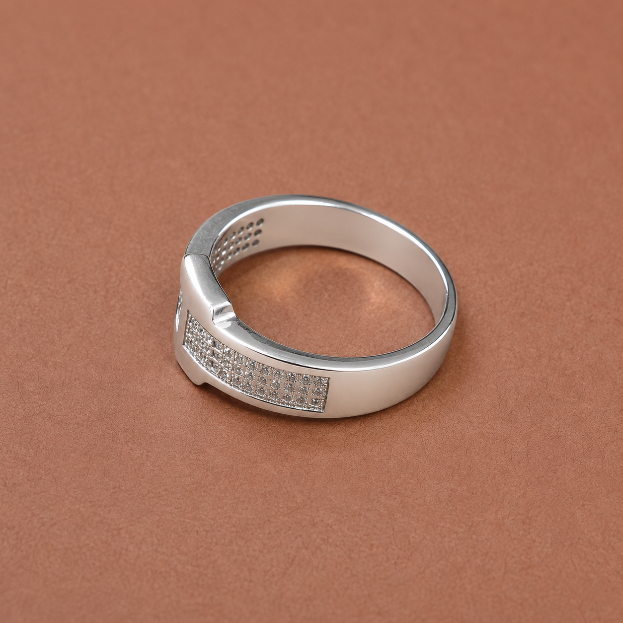 Silver Crest Ring view 3