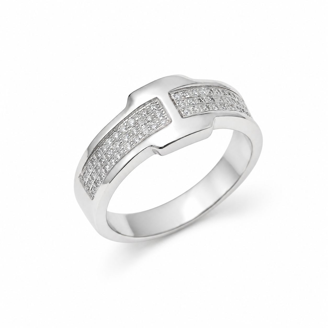 Silver Crest Ring