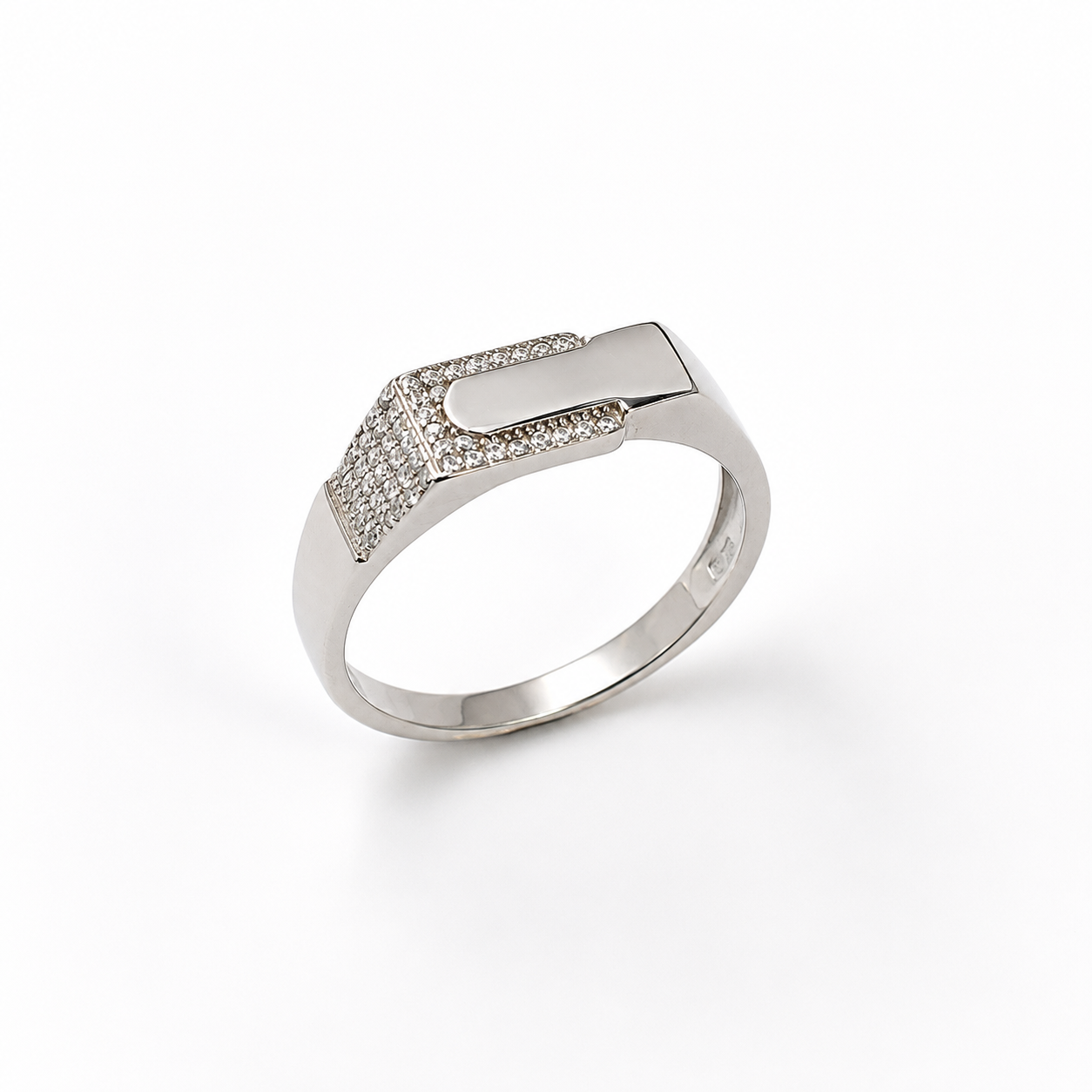 Silver Lock Ring