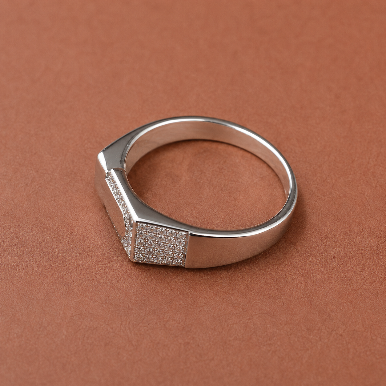Diamond Buckle Ring view 3