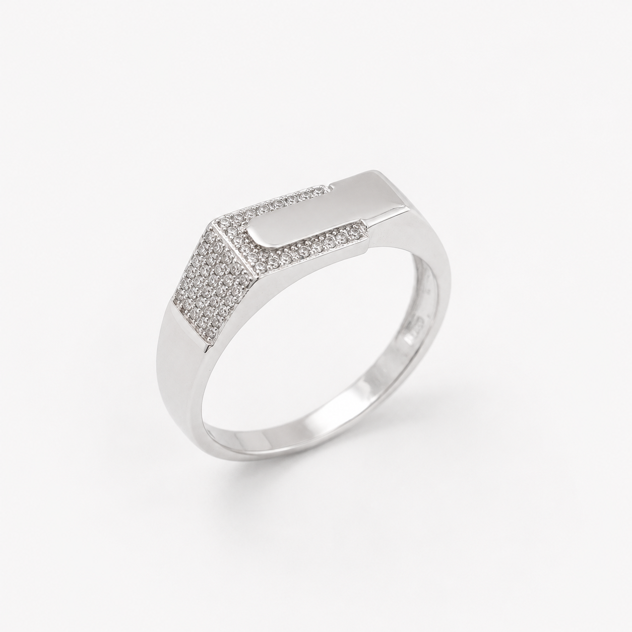 Diamond Buckle Ring
