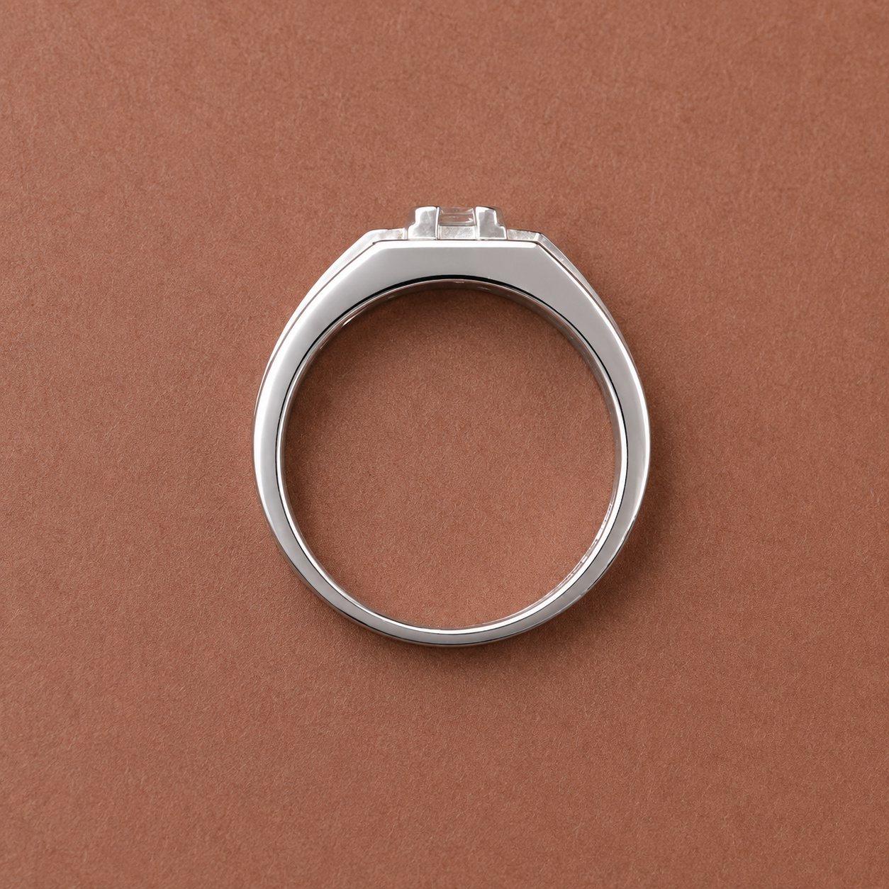 Regal Square Ring – 925 Sterling Silver – OYA by Gemkara view 4