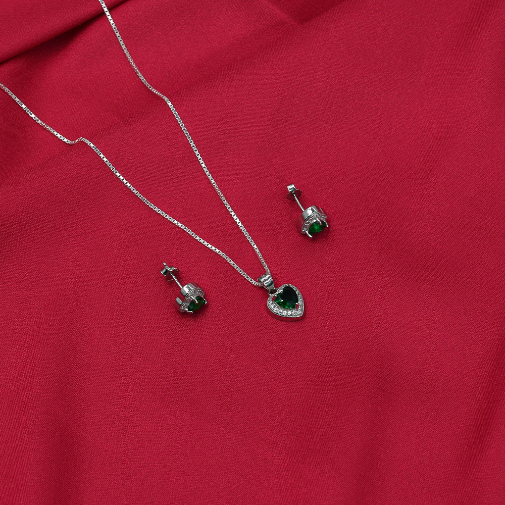 Emerald Heart Set