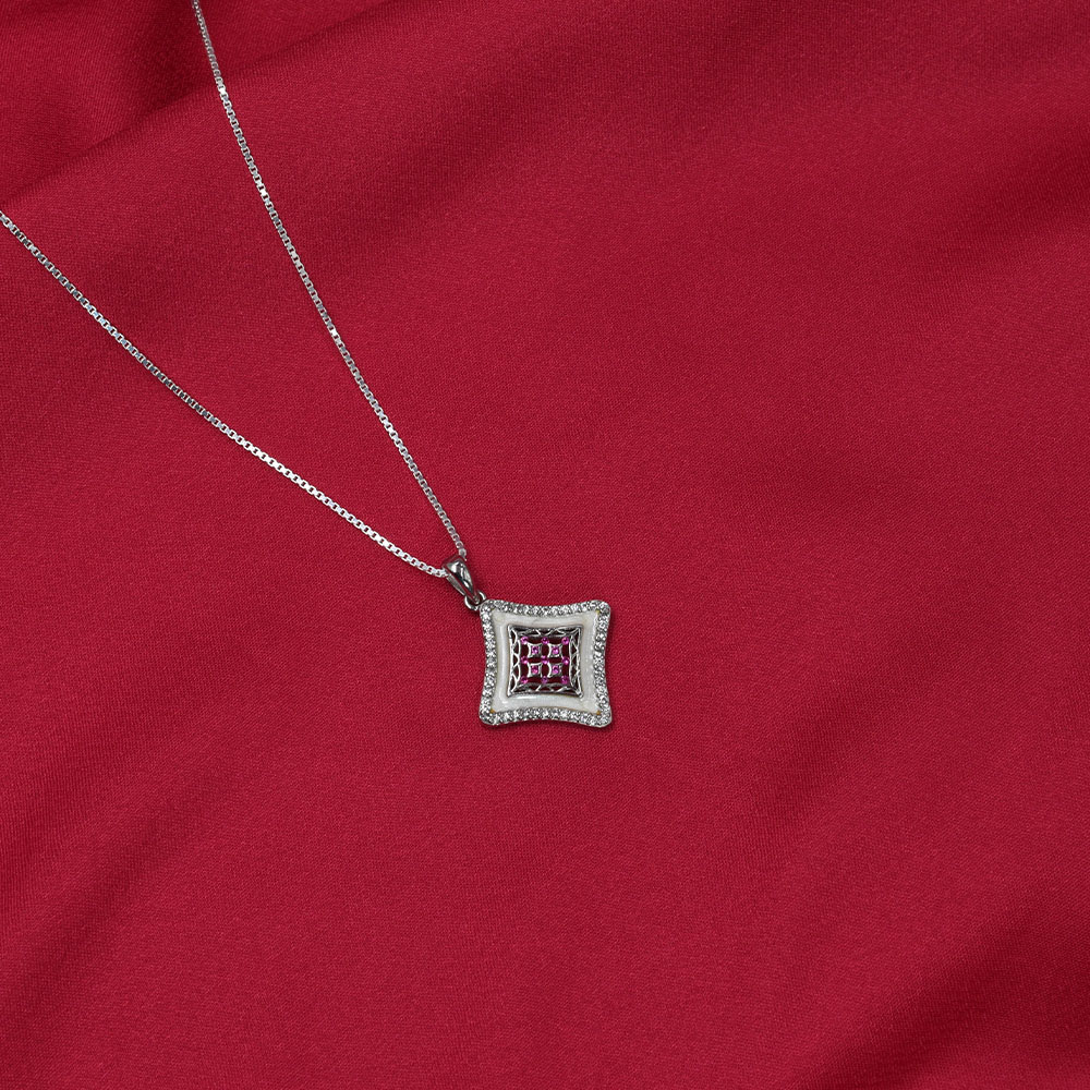 Rose Glow Pendant Set