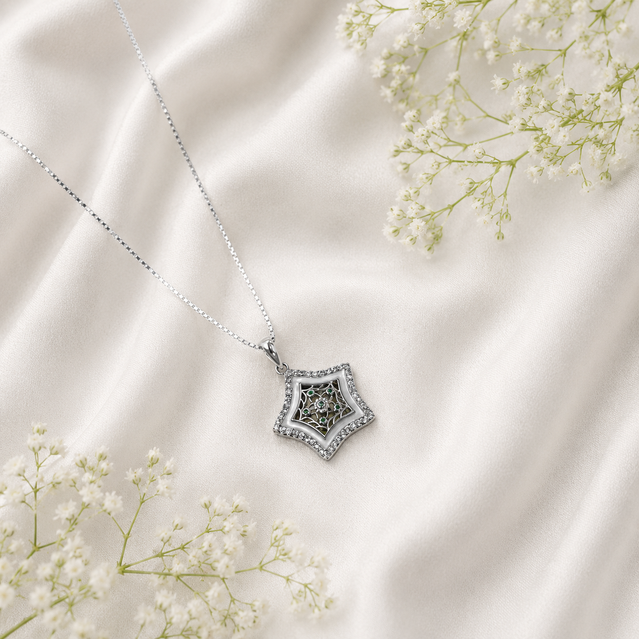 Starlace Pendant Set view 3