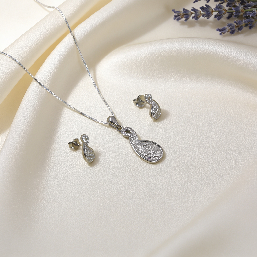 Crystal Leaf Set
