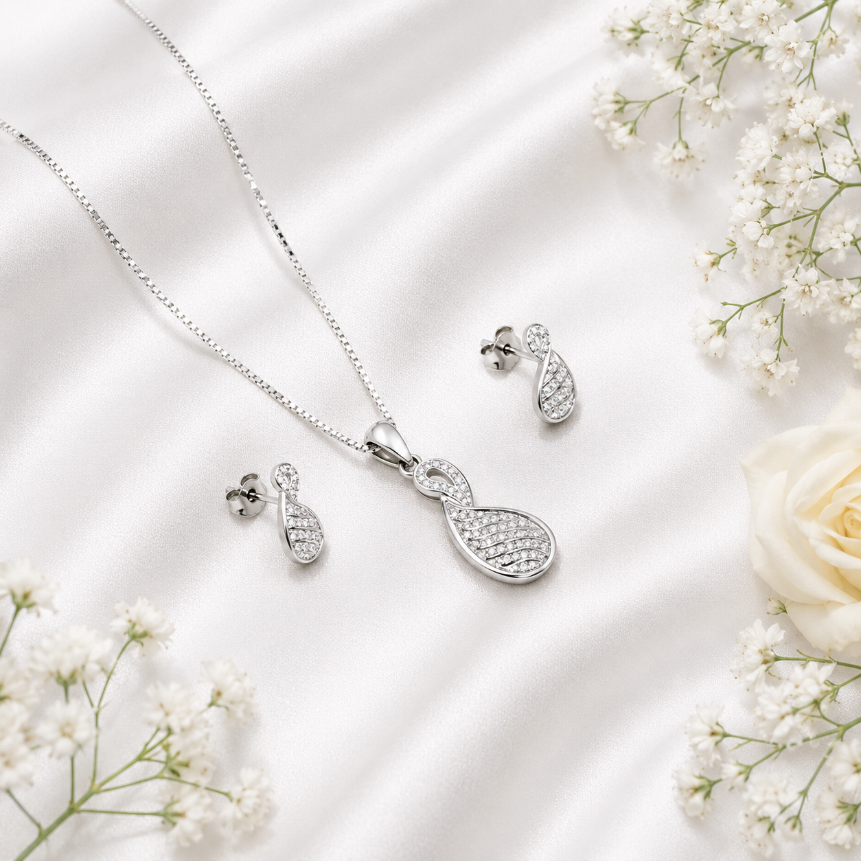 Crystal Leaf Set