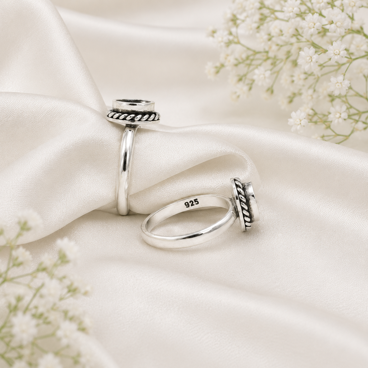 Royal Ruby Toe Ring – 925 Sterling Silver – OYA by Gemkara view 4
