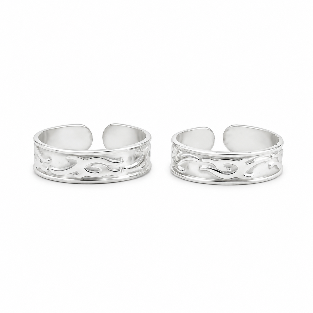 Plain Silver Band Bichhiya