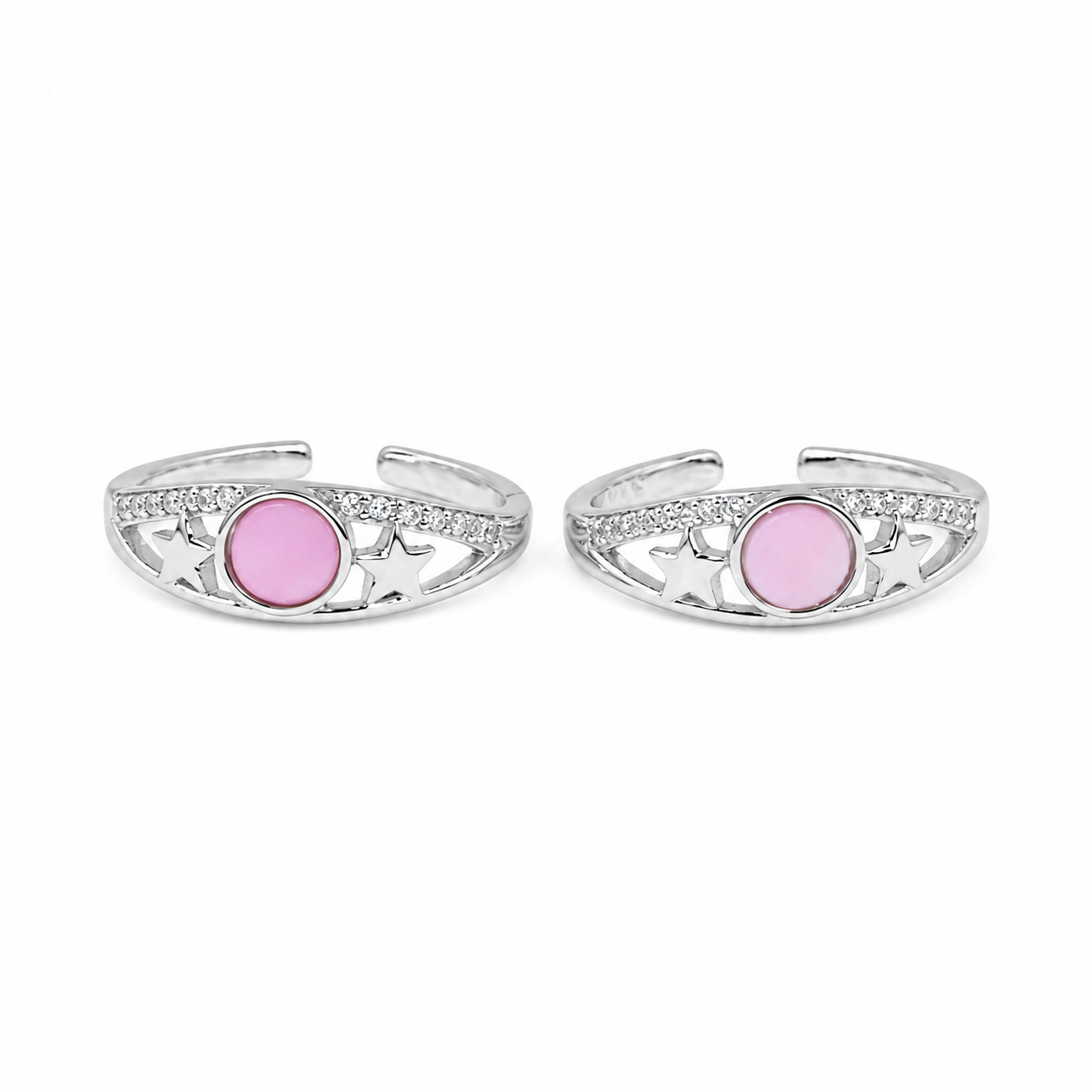 Nova Pink Toe Ring