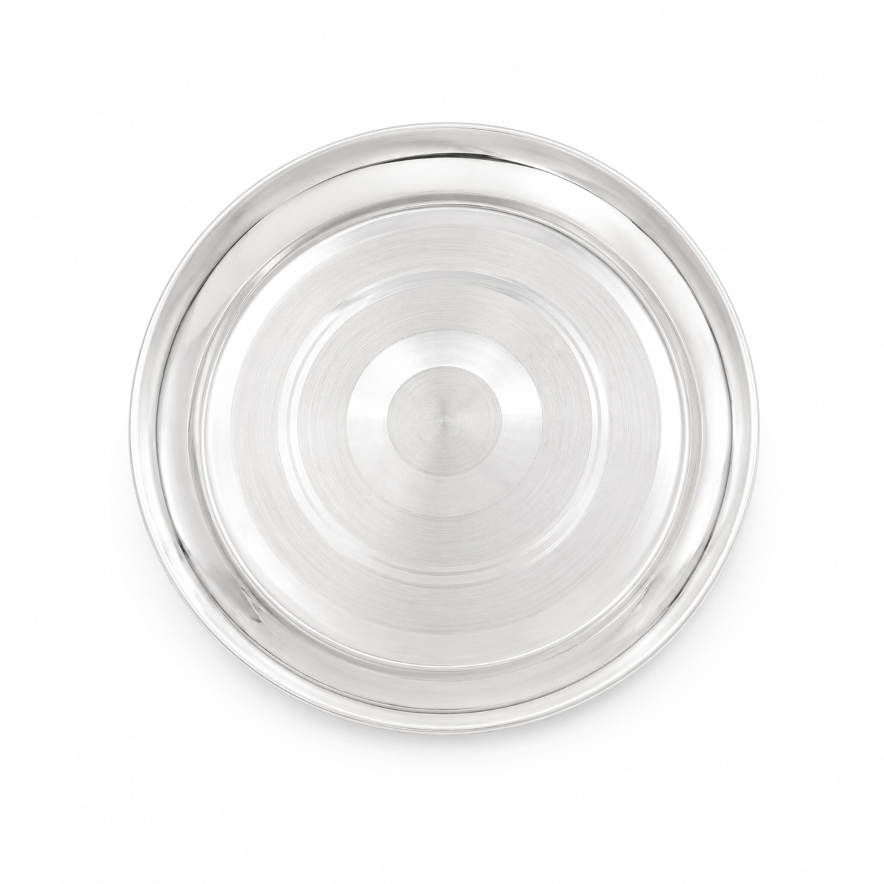Sterling Silver Dinner Plate – OYA by Gemkara view 2