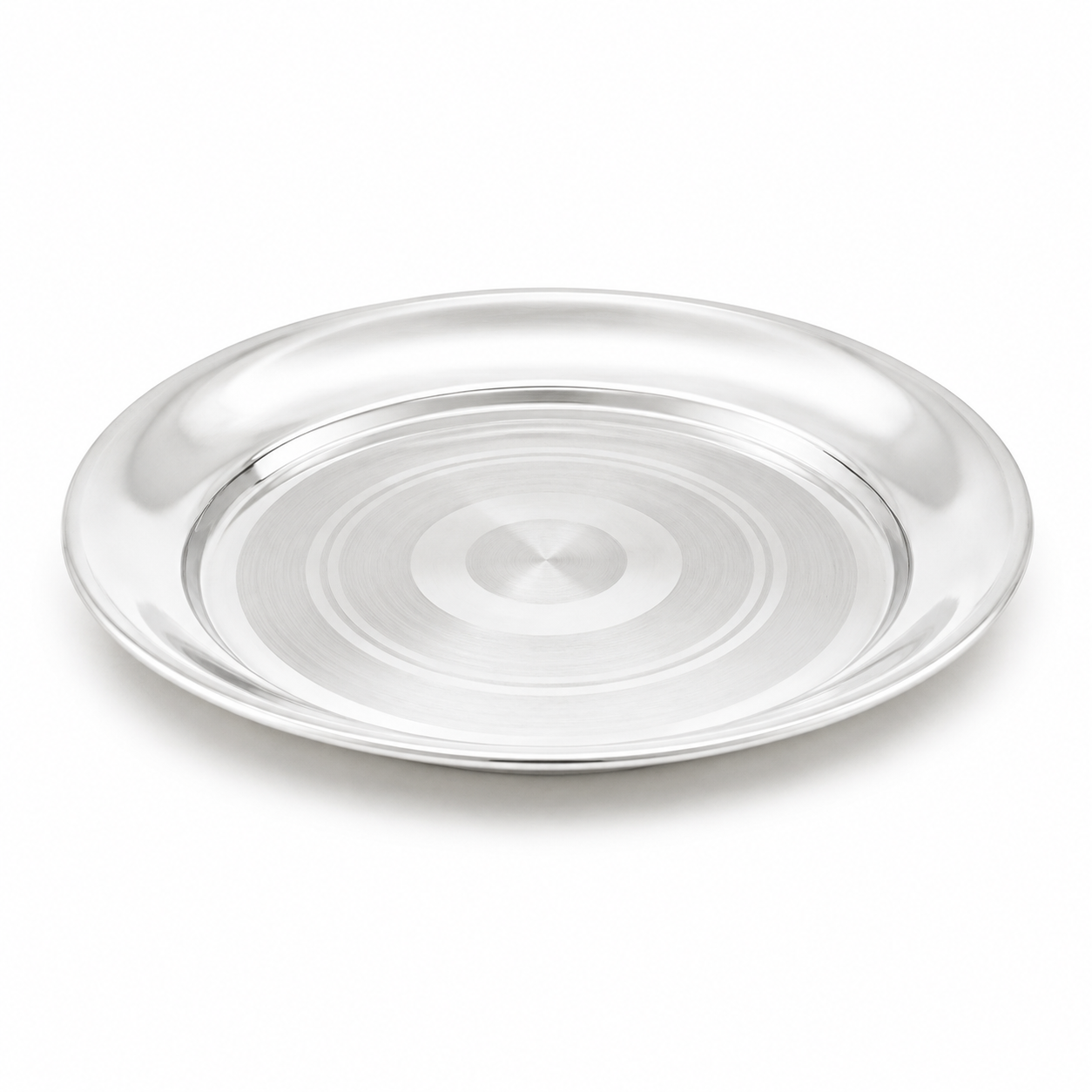 Sterling Silver Dinner Plate – OYA by Gemkara view 3